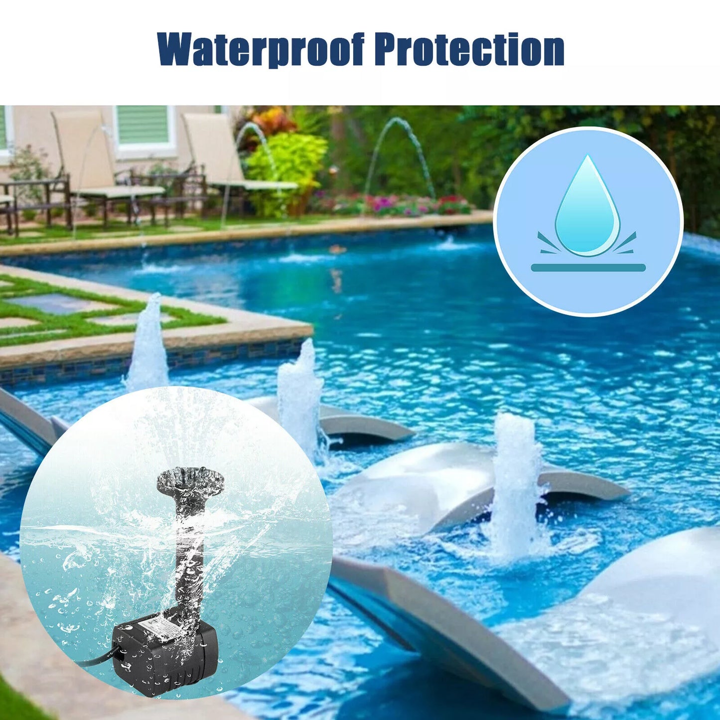 Ctx™ Solar Power Fountain Pump