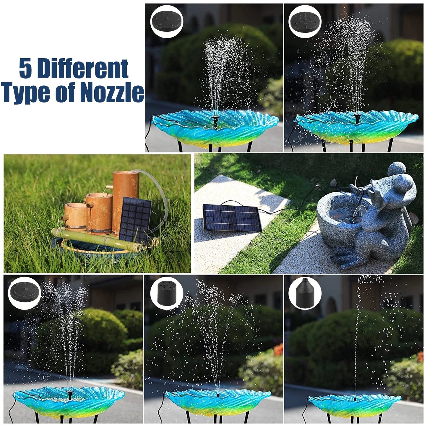 Ctx™ Solar Power Fountain Pump